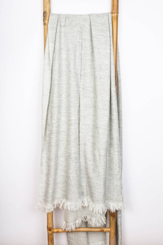 Herringbone Cashmere Blanket