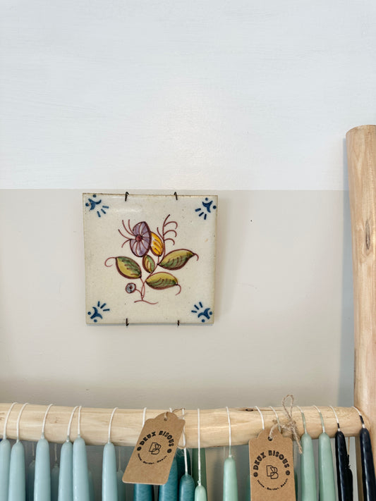 Portuguese tile Flower