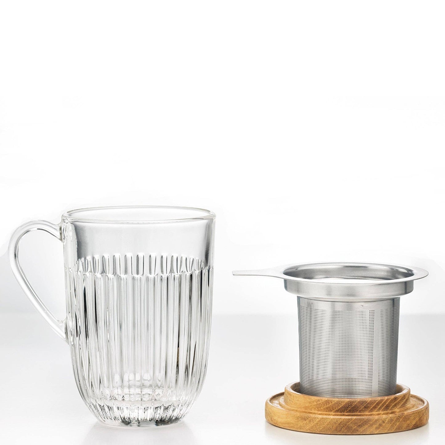 La Rochere Glass Tea Infuser Mug
