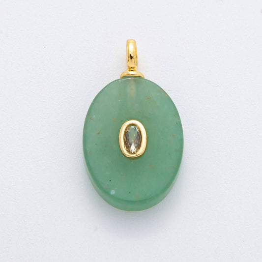 Oval Stone Pendant