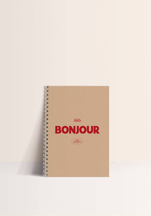 'Bonjour' Notebook