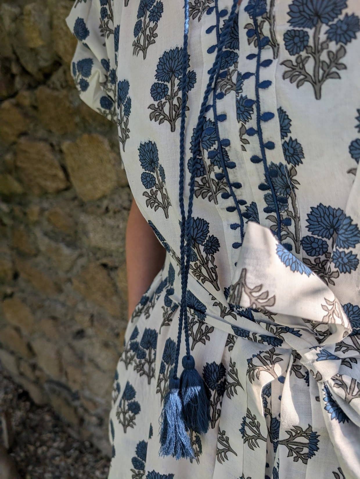 Shirley blue dress