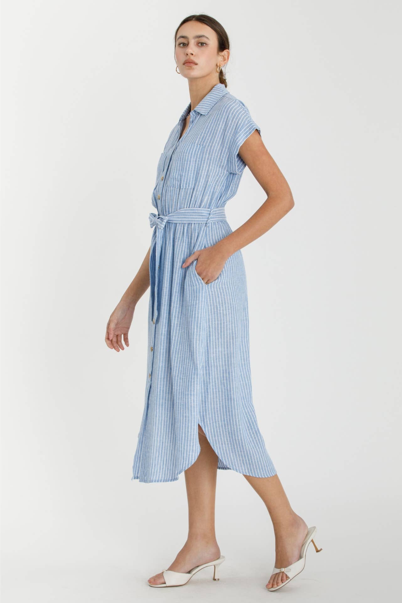 Bridgitte Stripe Dress