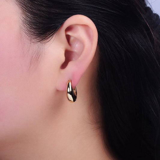 Chubby Dome Earrings