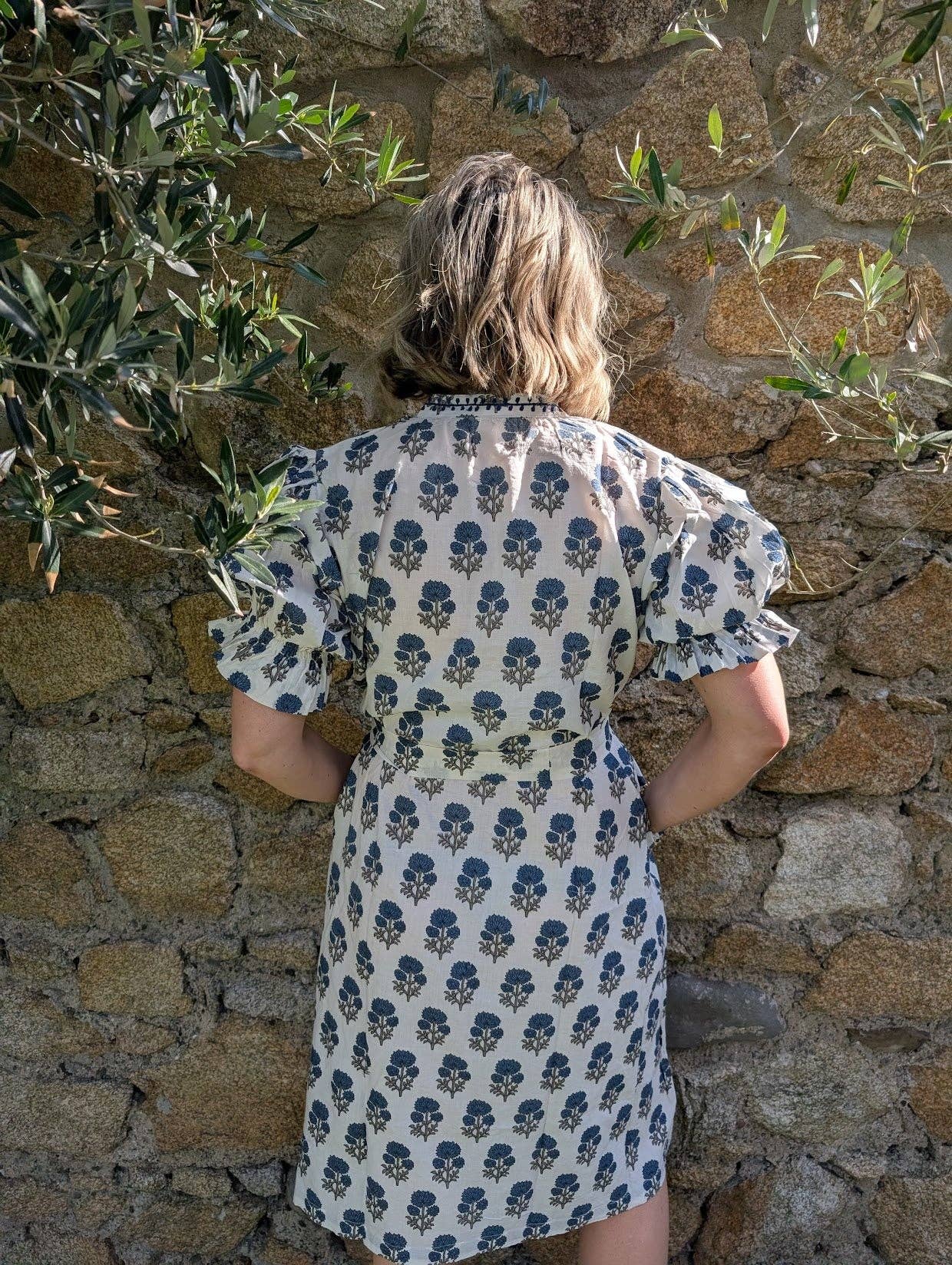 Shirley blue dress
