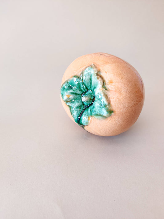 Ceramic persimmon