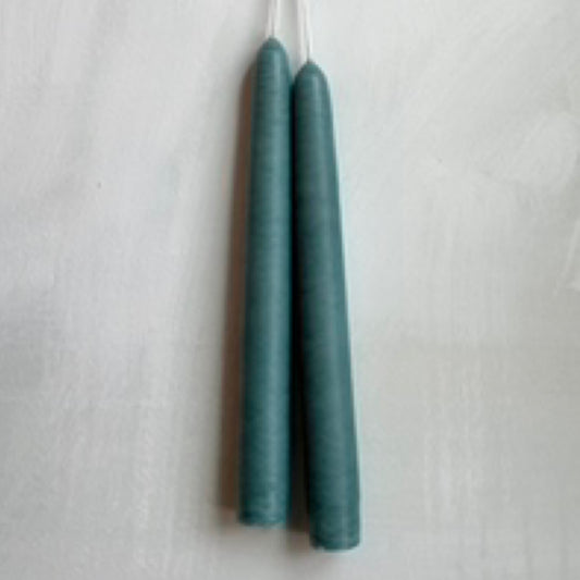 8" Taper Candles in Blue