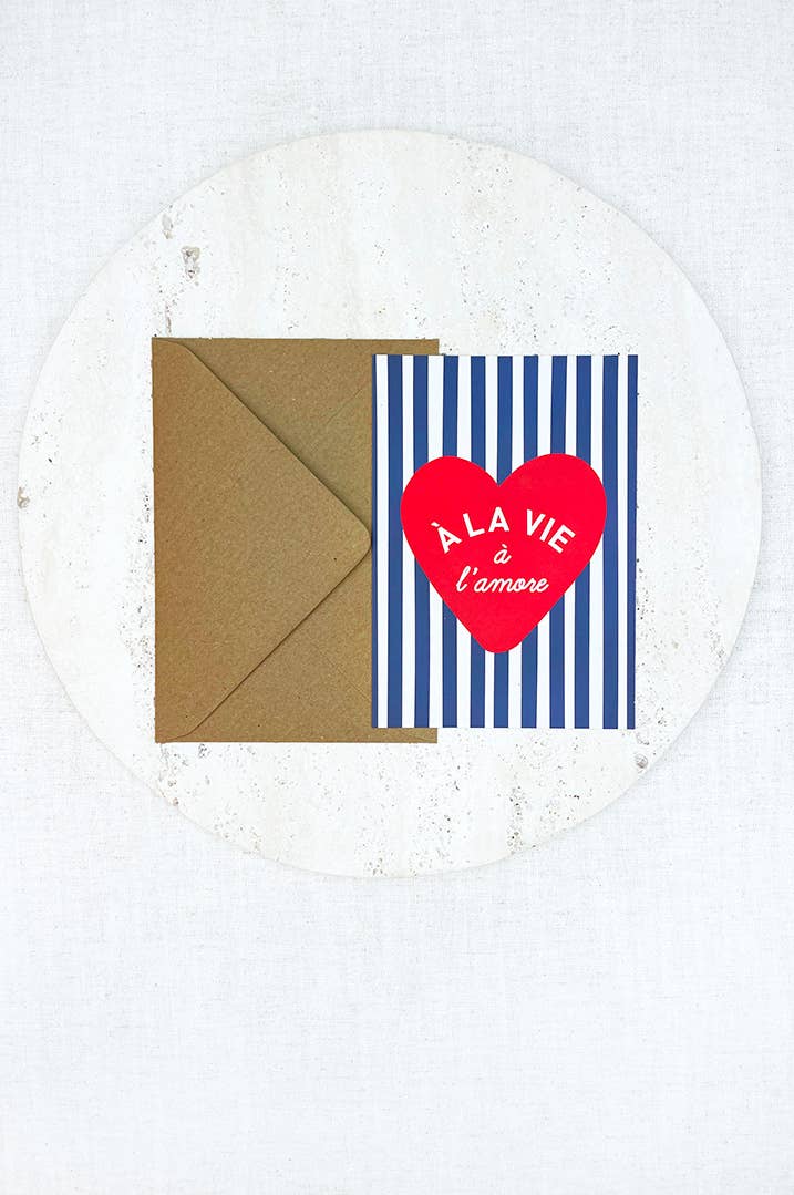 To Life & Love Postcard