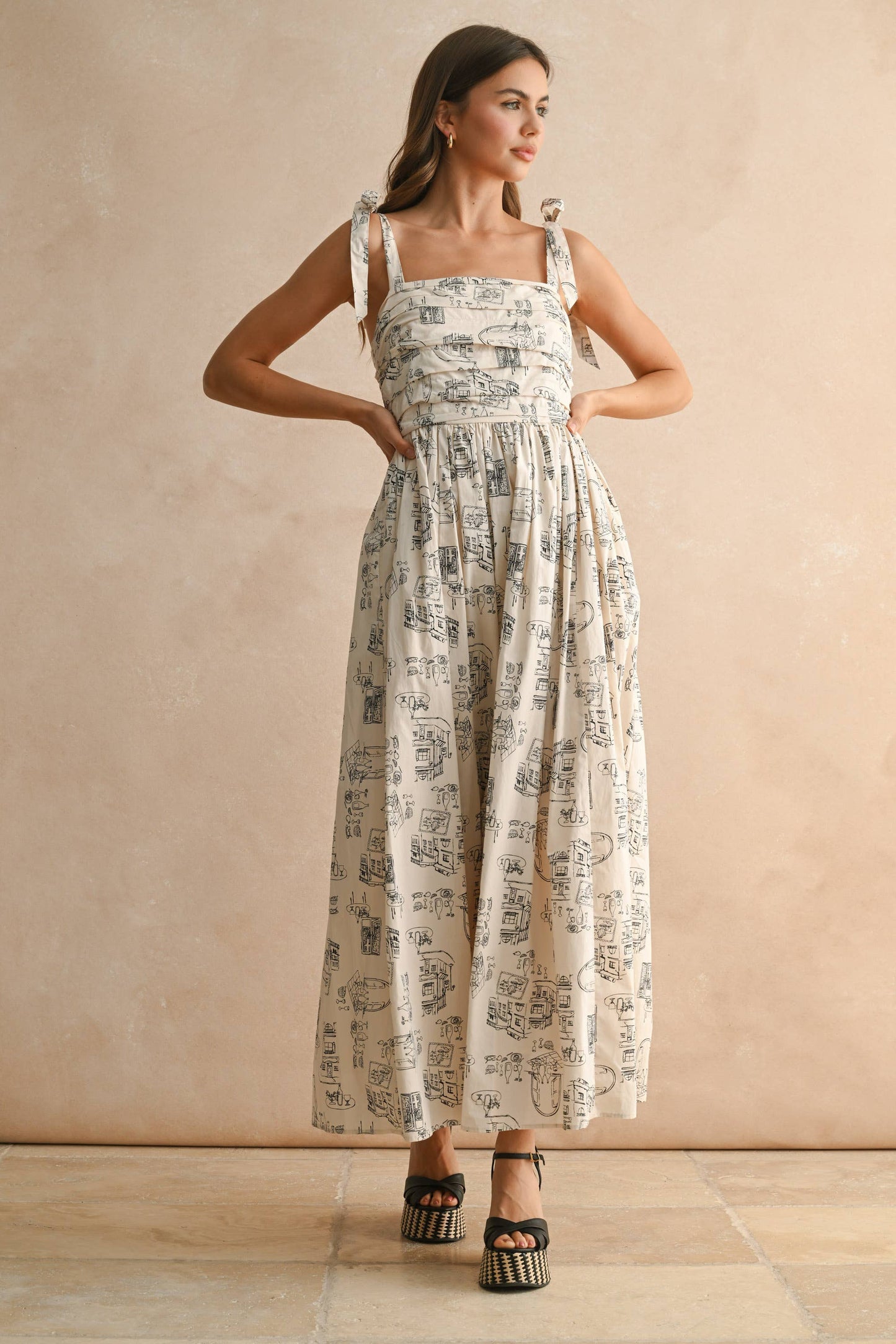 Toile Dress