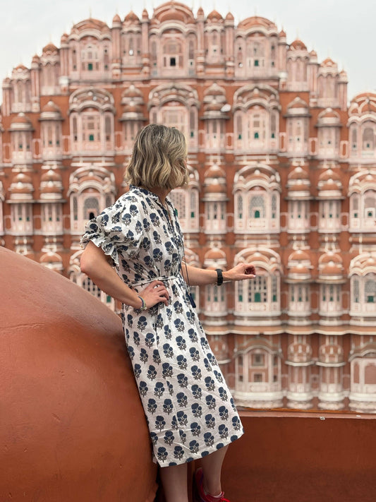 Shirley blue dress