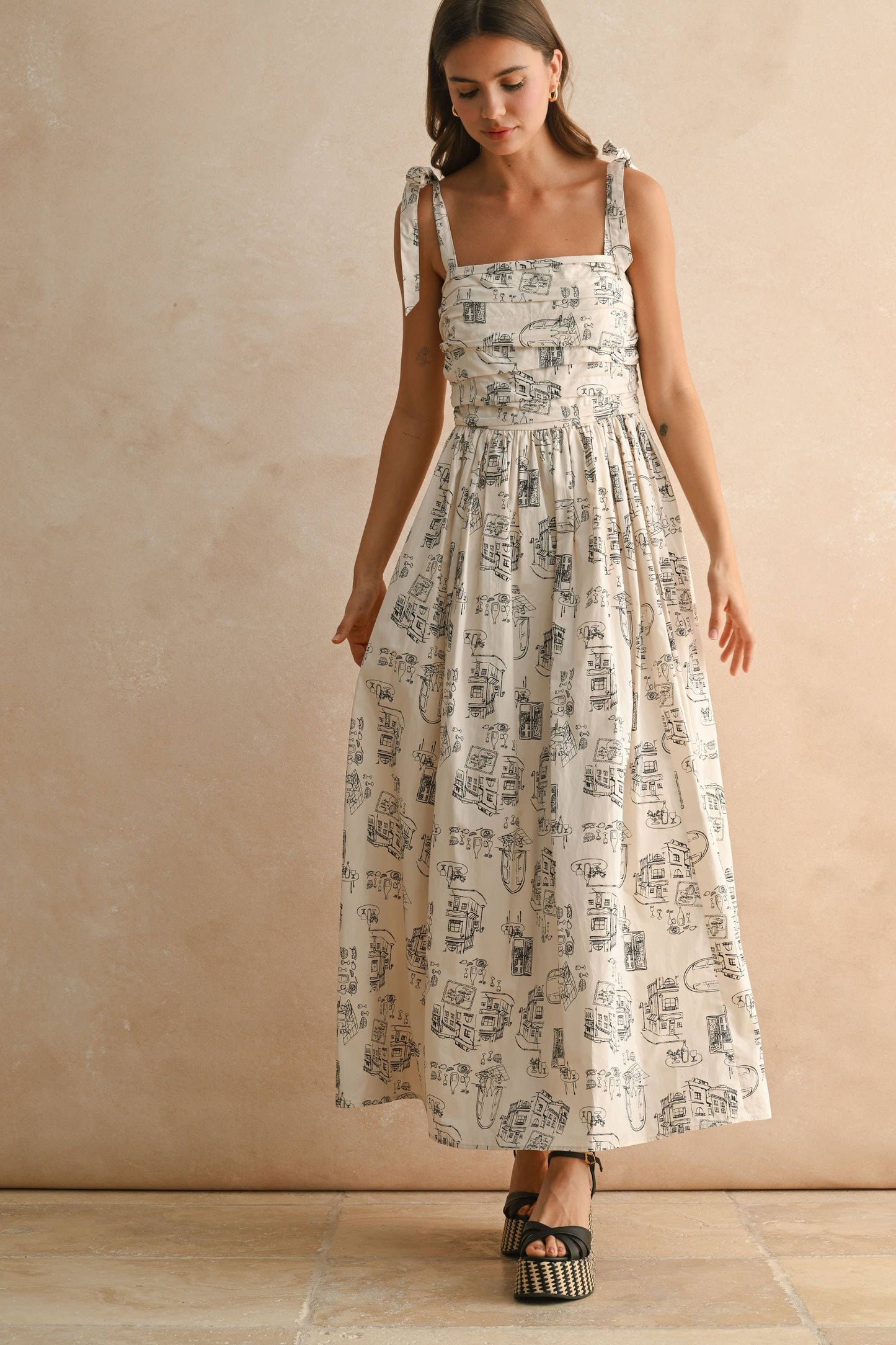 Toile Dress