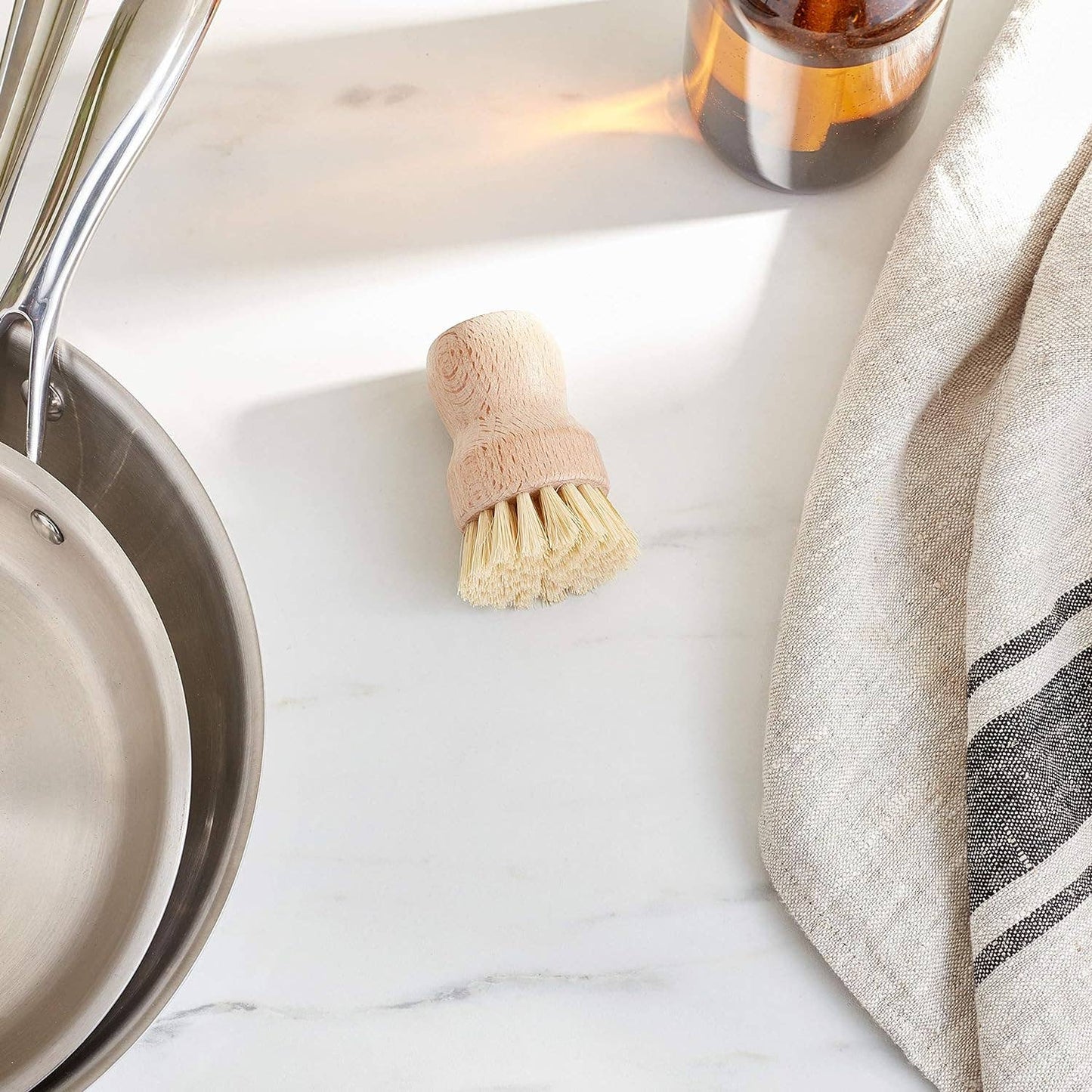 Natural Dish Brush 3"