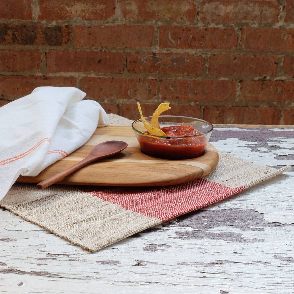 Oval Teakwood Charcuterie Board