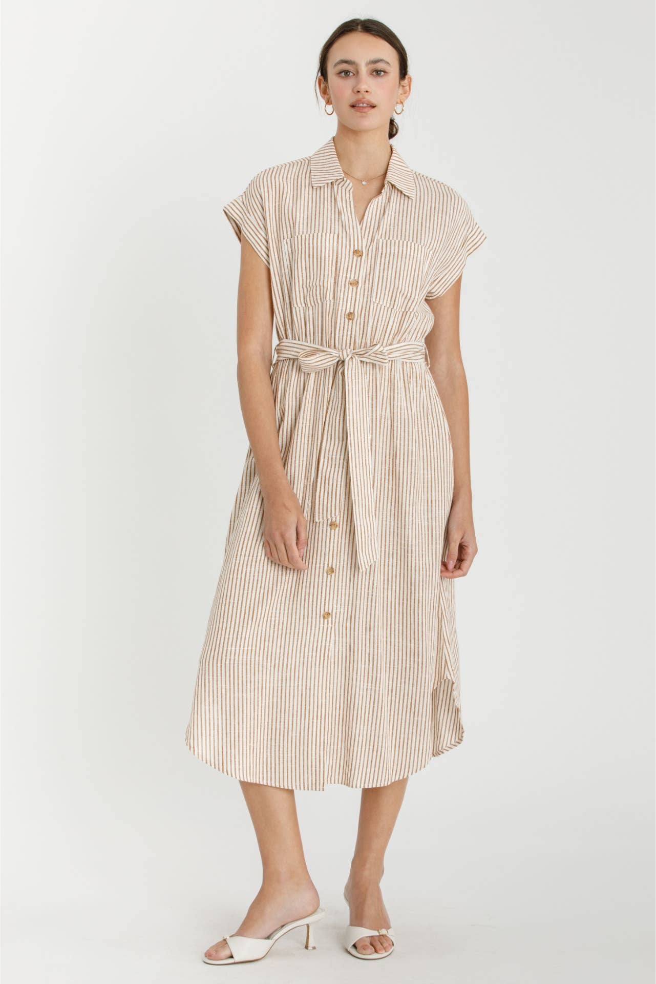 Bridgitte Stripe Dress