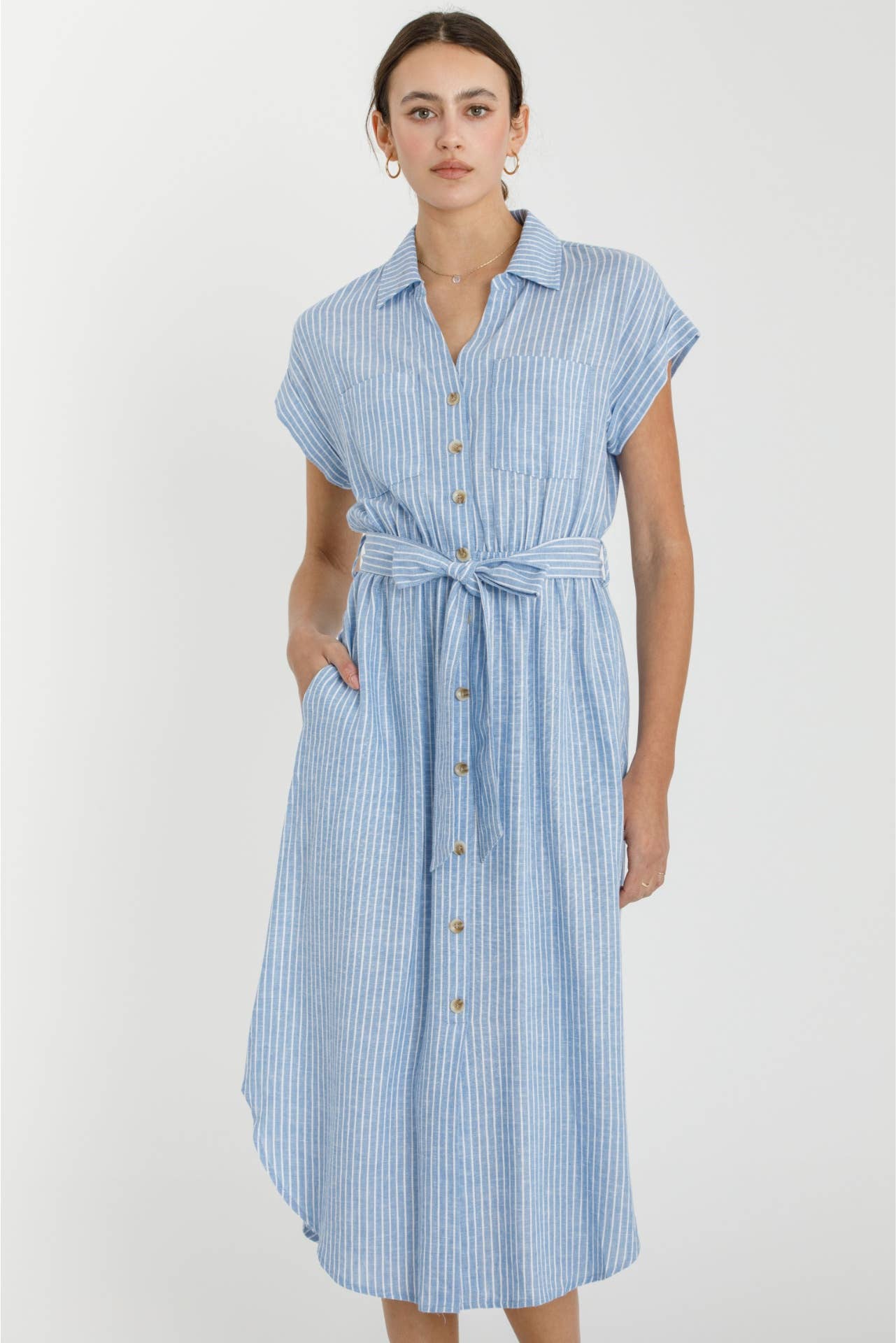 Bridgitte Stripe Dress