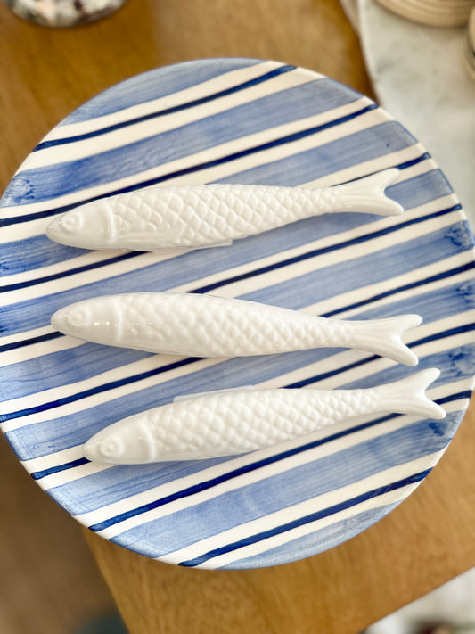 Portuguese Duo Stripe Plate