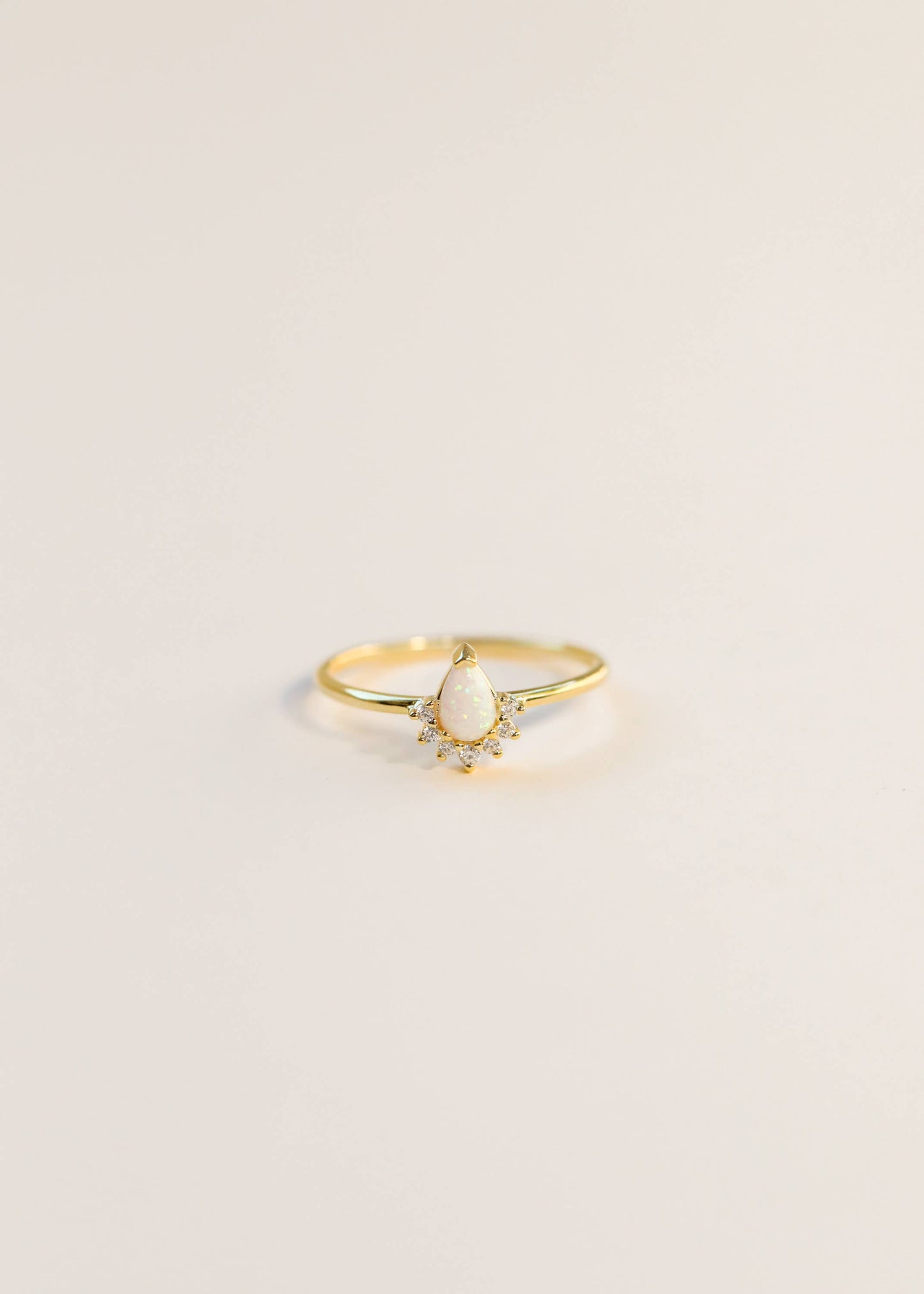 Opal Burst ring