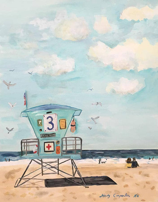 Beach Day Greeting Card