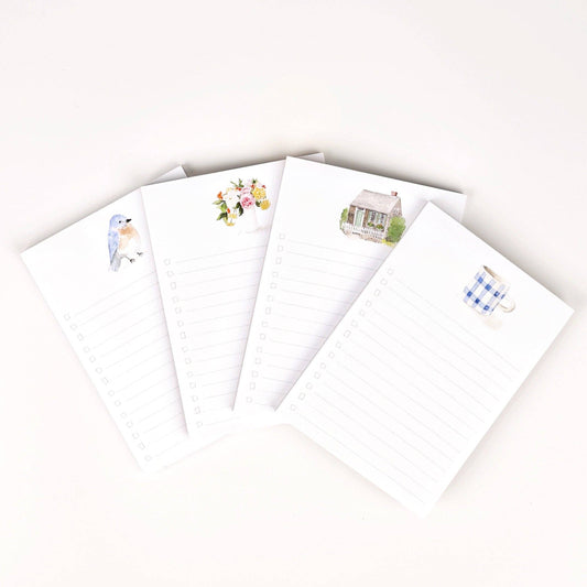 Cottage Checklist notepad