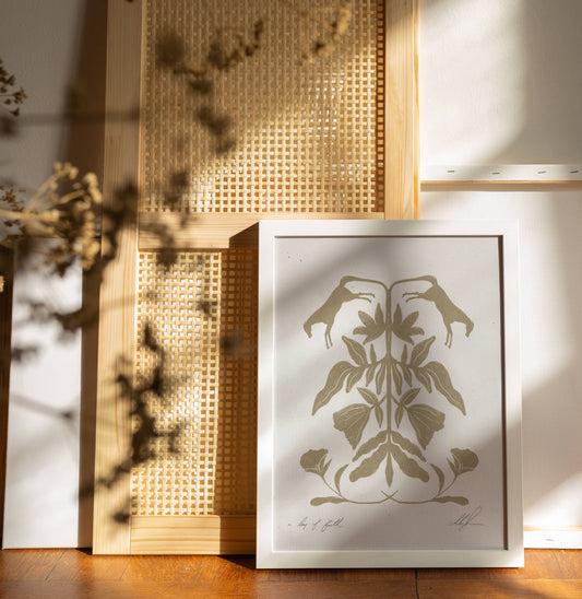 A Leap Of Faith Art Print