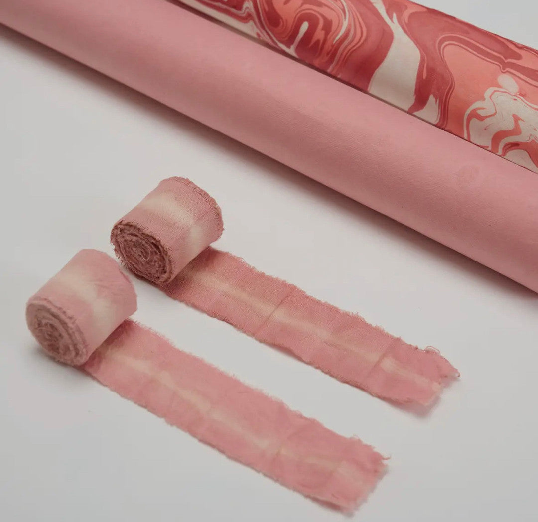 Natural Dyed Cotton Ribbon