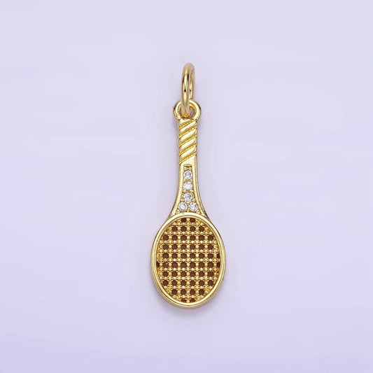 Tennis Racket Charm