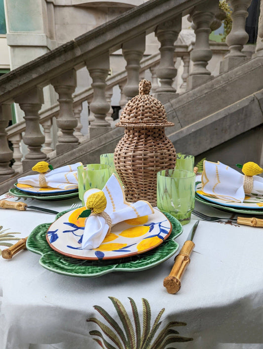 Palm Tree Round Tablecloth
