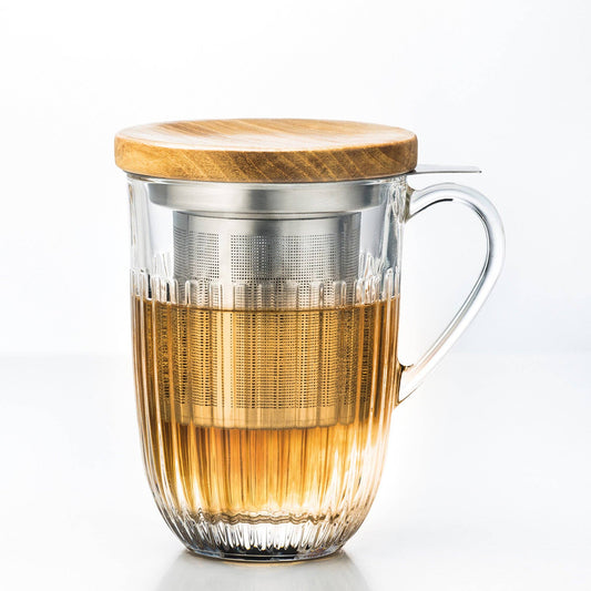 La Rochere Glass Tea Infuser Mug