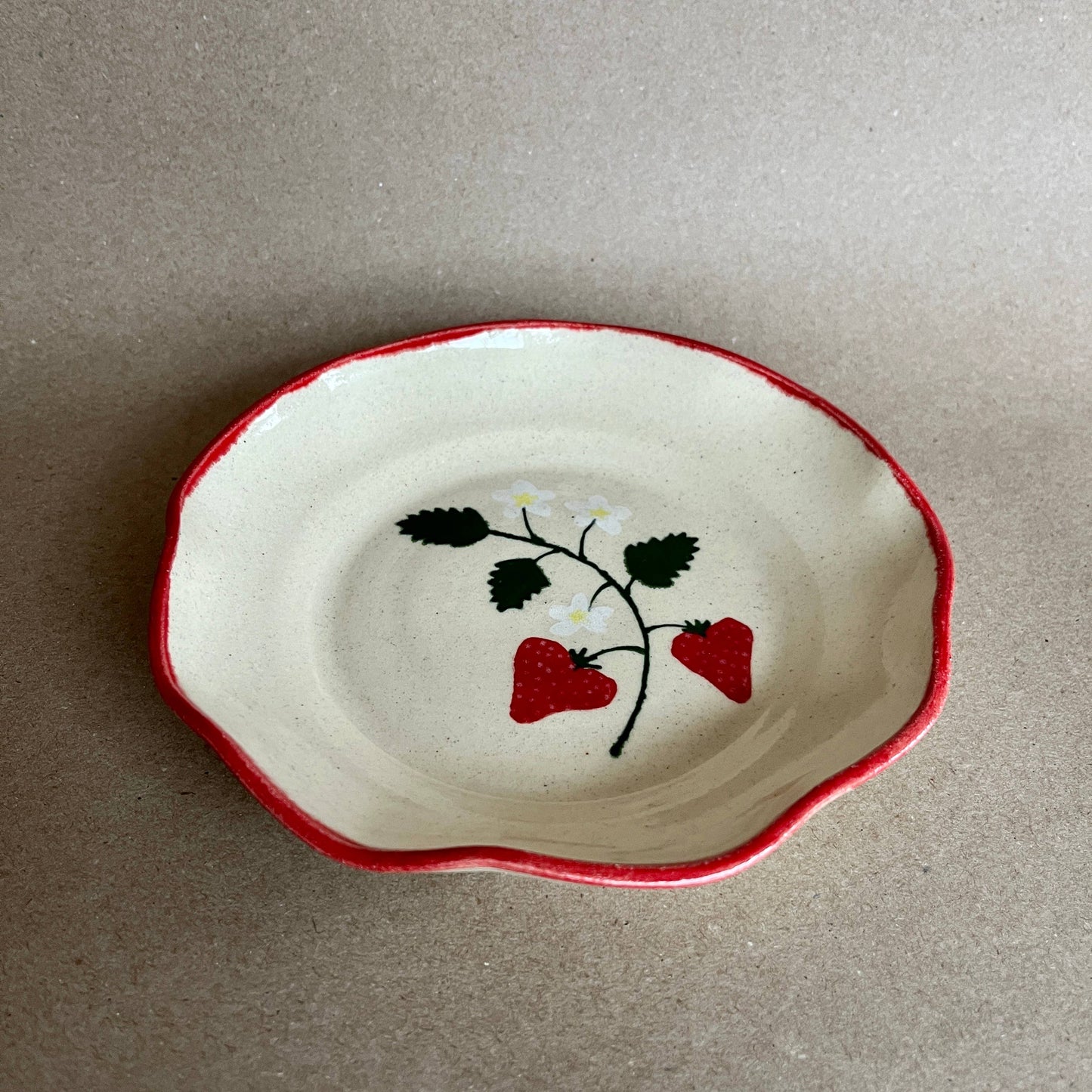 Strawberry Petit Plate